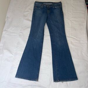 VTG Seven7 Y2K Bootcut 29 Embroidered Pocket Low Rise Jeans
